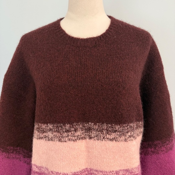 UGG Women’s Alessa Crewneck Wool Blend Sweater Size M - Picture 2 of 8